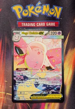 Mega Clefable ex 119/088 Special Illustration Rare SIR Pokemon Perfect Order - Image 1