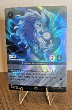 Sisu - Divine Water Dragon (Enchanted) 214/204 Rise of the Floodborn Holo - Image 1