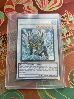 Dewloren, Tiger King of the Ice Barrier - HA02-EN027 - Secret Rare 1st Ed - NM - Image 1