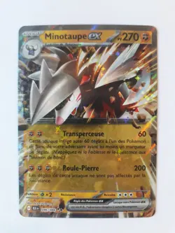 Carte Pokemon Minotaupe EX 046/086 - EV10.5 Foudre Noire BLK FR - NEUF - Image 1