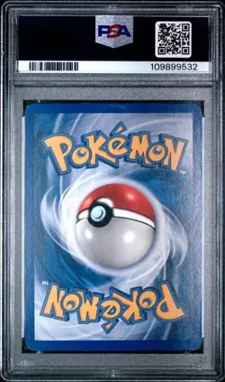 2005 POKEMON EX UNSEEN FORCES #106/115 MEGANIUM EX HOLO PSA 7 - Image 2