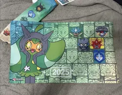 2025 Pokemon NAIC Pokemon Center Exclusive Ogerpon Playmat *New* - Image 3
