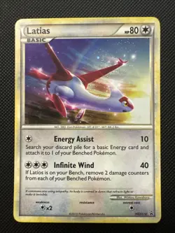Latias Cosmos Holo HGSS10 Hgss Holo Black Star Promo Pokemon - Image 1