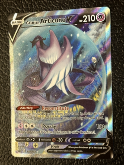 Galarian Articuno V Alternate Art 170/198 - Pokemon TCG Chilling Reign - LP - Image 3