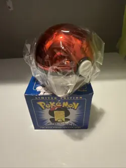 Pokemon Mewtwo 1999 Trading Card Gold-Plated, New Nintendo Sealed Ball NIB - Image 3