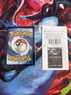 Rapidash SWSH270 Silver Tempest Stamped Prerelease Black Star Promo Pokemon Card - Image 2