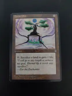 Zuran Orb Ice Age Artifact Magic the Gathering TCG Trading Card Mtg MP/LP - Image 1