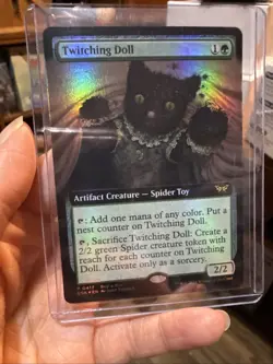 MTG Twitching Doll Extended Art Buy-A-Box Promos BABP Card Magic the Gathering - Image 2