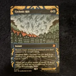 Magic The Gathering (MTG) Cyclonic Rift, Secrets of Strixhaven Mystical Archive - Image 1