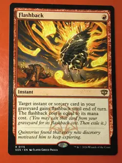 MTG, FLASHBACK 0115, NM - SECRETS OF STRIXHAVEN, RARE, REGULAR. SOS - Image 1