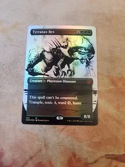 Tyrranax Rex Showcase Foil Phyrexia All Will Be One MTG NM - Image 1