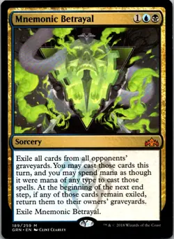 Mnemonic Betrayal M Guilds of Ravnica 189 NM - Image 1