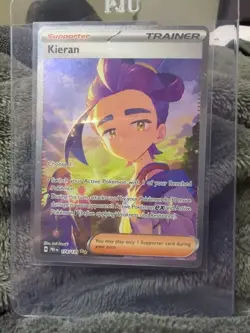 Kieran 174/131 Sir Holo Prismatic Evolutions Pokemon - Image 1