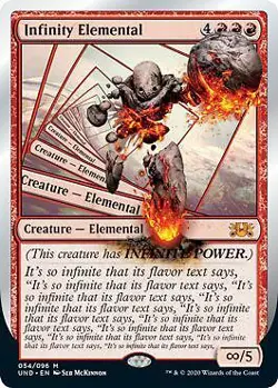 MTG Unsanctioned - Infinity Elemental - Image 1