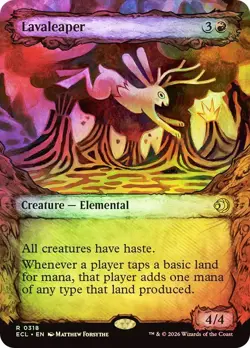 Lavaleaper Foil Showcase Lorwyn Eclipsed NM MTG - Image 1