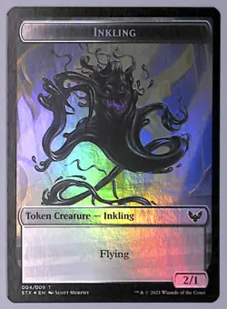 Inkling // Elemental - Foil - Double-sided Token - #4 / 2 - Strixhaven (STX) MTG - Image 1