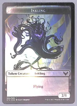 Inkling // Elemental - Foil - Double-sided Token - #4 / 2 - Strixhaven (STX) MTG - Image 5