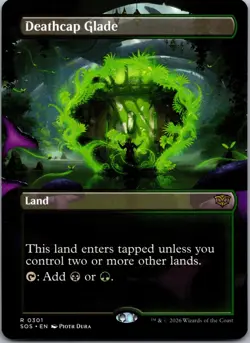 Deathcap Glade (Borderless) 301 Secrets of Strixhaven NM - Image 1