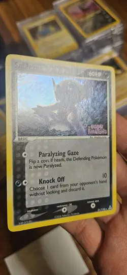 Pokemon Sableye Holon Phantoms Card 31/110 Reverse Holo Stamped - Image 2