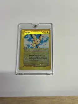 Pokemon Pichu 22/165 Expedition Base Set Reverse Holo Basic 30 HP English 2002 - Image 5
