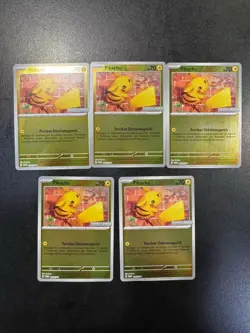 Lot of 5 Pokemon Pikachu Paradoks Andalan Promo INDONESIA Mint Condition - Image 1