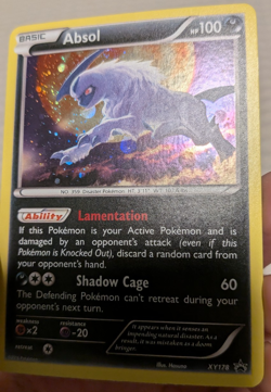Pokemon Absol Promo Holo XY178 *LP* Blood Moon - Image 4