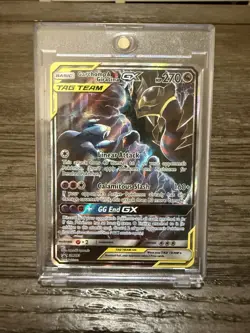 Pokemon Garchomp & Giratina GX SM193 Black Star Promo Holo MP - Image 1