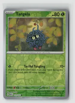 Tangela #114/165 Sv Scarlet & Violet 151 Reverse Holo Pokemon TCG NM - Image 1
