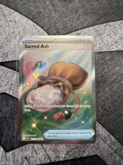 Pokemon TCG Sacred Ash Trainer-Item Ultra Rare Perfect Order 115/088 - Image 1