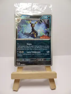 Carte Pokemon " Noctali " REVERSE PROMO 130/197 Flammes Obsidiennes SV03 NEUF FR - Image 1