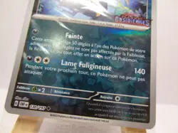 Carte Pokemon " Noctali " REVERSE PROMO 130/197 Flammes Obsidiennes SV03 NEUF FR - Image 5