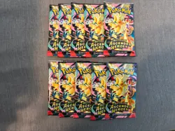 Lot of 10 Pokemon Ascended Heroes Booster Packs w/ CGC 10 Weiss Nikke Rapi SR _2 - Image 1