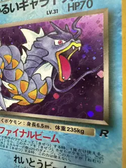 Pokemon TCG Dark Gyarados 100 Rocket Gang Japanese Holo - Image 2