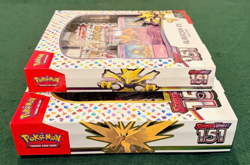 NEW Pokemon TCG Scarlet & Violet 151 Zapdos EX & Alakazam EX Collection Box Lot - Image 4