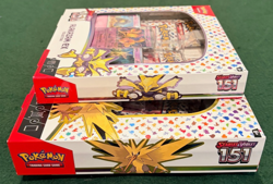 NEW Pokemon TCG Scarlet & Violet 151 Zapdos EX & Alakazam EX Collection Box Lot - Image 5