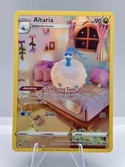 Altaria GG19/GG70 Holo Crown Zenith Galarian Gallery Pokemon NM - Image 1