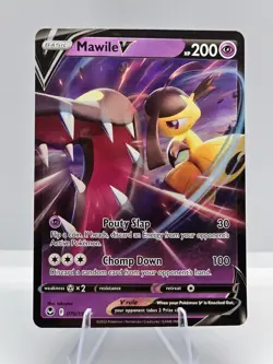 Mawile V 070/195 Holo V Rare Silver Tempest Pokemon NM - Image 1