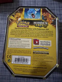 Hidden Fates Raichu Tin New and Factory Sealed Pokemon TCG 820650804816 - Image 5