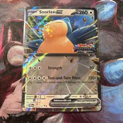 Snorlax ex 076/131 Prismatic Evolutions Stamp Special Collection Promo Pokemon - Image 1