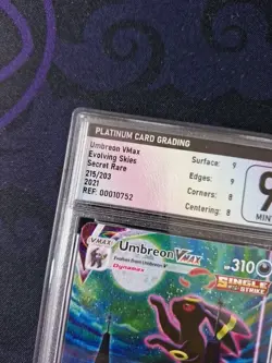 PCG 9 umbreon vmax 215/203 evolving skies - Image 2