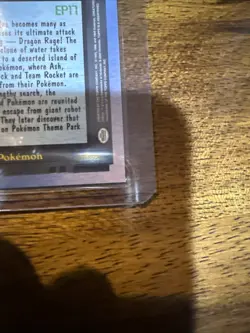 2000 Topps Pokemon TV Animation Edition Series 2 #EP16 Pokemon Shipwreck - Image 5