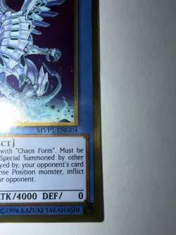 Yu-Gi-Oh Blue-Eyes Chaos Max Dragon MVP1-EN004 Ultra Rare 1st Edition - Image 5