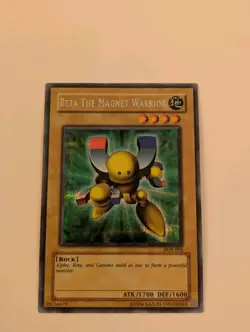 Beta The Magnet Warrior - PRISMATIC Secret Rare - DOR-002 - Very Light Played - Image 1