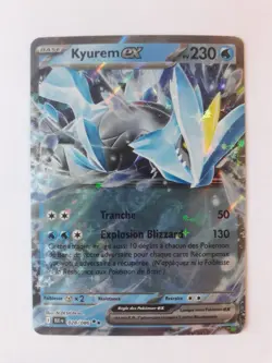 Carte Pokemon Kyurem Ex 028/086 - EV10.5 Foudre Noire - WHT FR NEUVE - Image 1