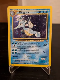 Pokemon TCG Kingdra Holo Rare Card 8/111 Neo Genesis Nm- - Image 1