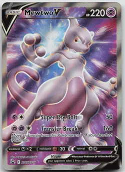 Mewtwo V Promo Holofoil SWSH: Sword & Shield Promo Cards SWSH229 NM - Image 1