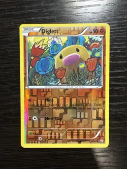 Pokemon TCG Diglett 38/83 Card Generations 2016 Reverse Holo - Image 1
