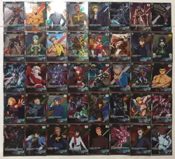 Lot of 40 Japanese Mobile Suit Gundam Arsenal Base Rare Card set - Image 1