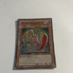 Yugioh Worm Apocalypse HA01-EN017 Limited Edition Super Rare TCG - Image 1