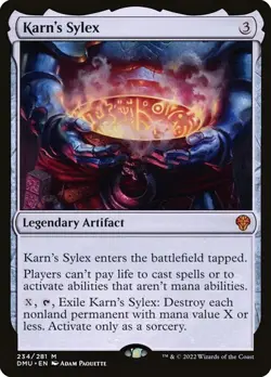 Karn's Sylex - 234/281 - Mythic - Dominaria United DMU MTG - Image 1